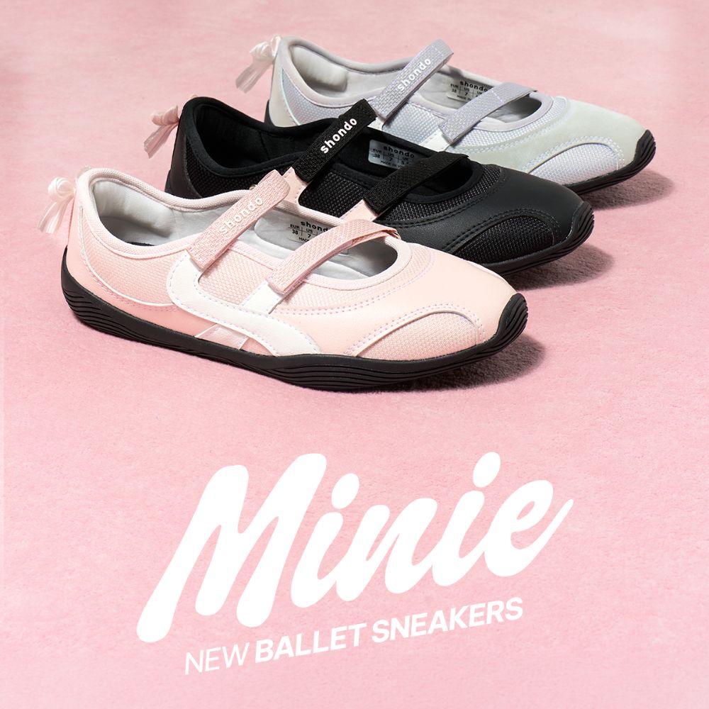 Bộ sưu tập ballet sneaker Minie của Shondo