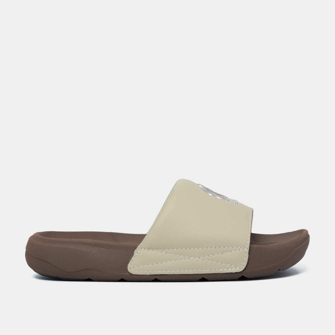 Dép Trendy 7 logo SH TPU nâu be