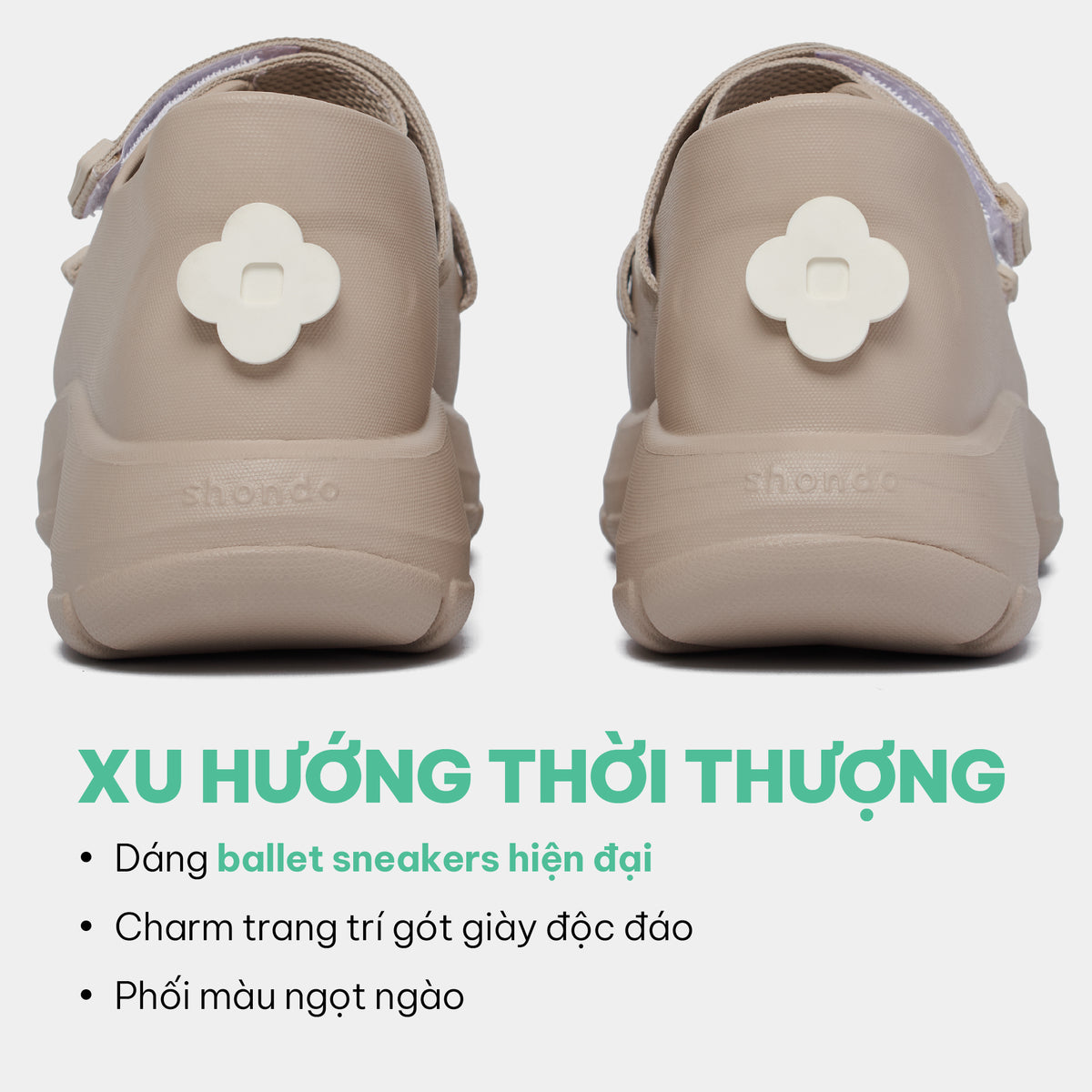 Giày ballet sneaker nữ Dreamie hồng