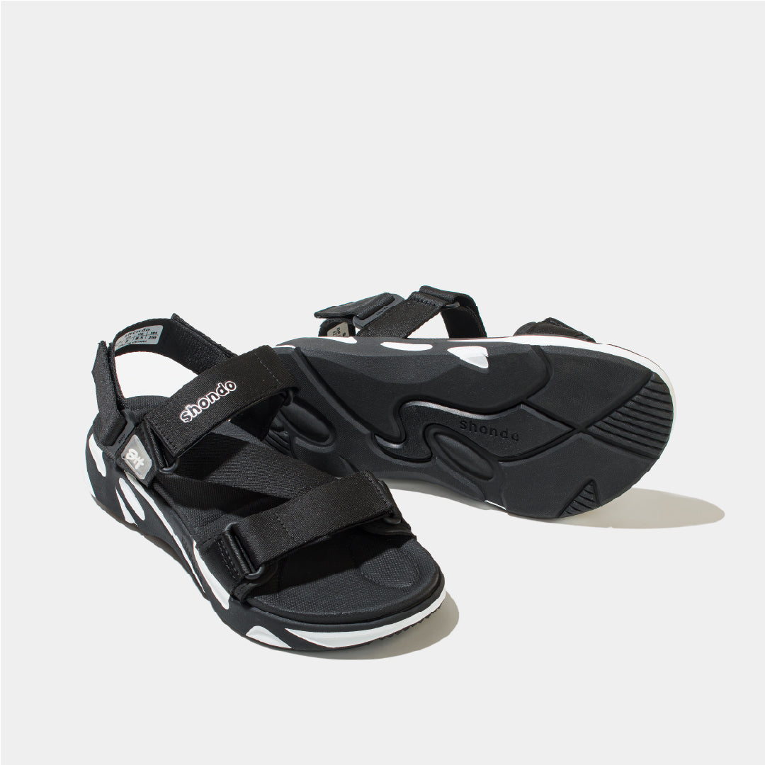 Sandals F8M đen trắng ver.2