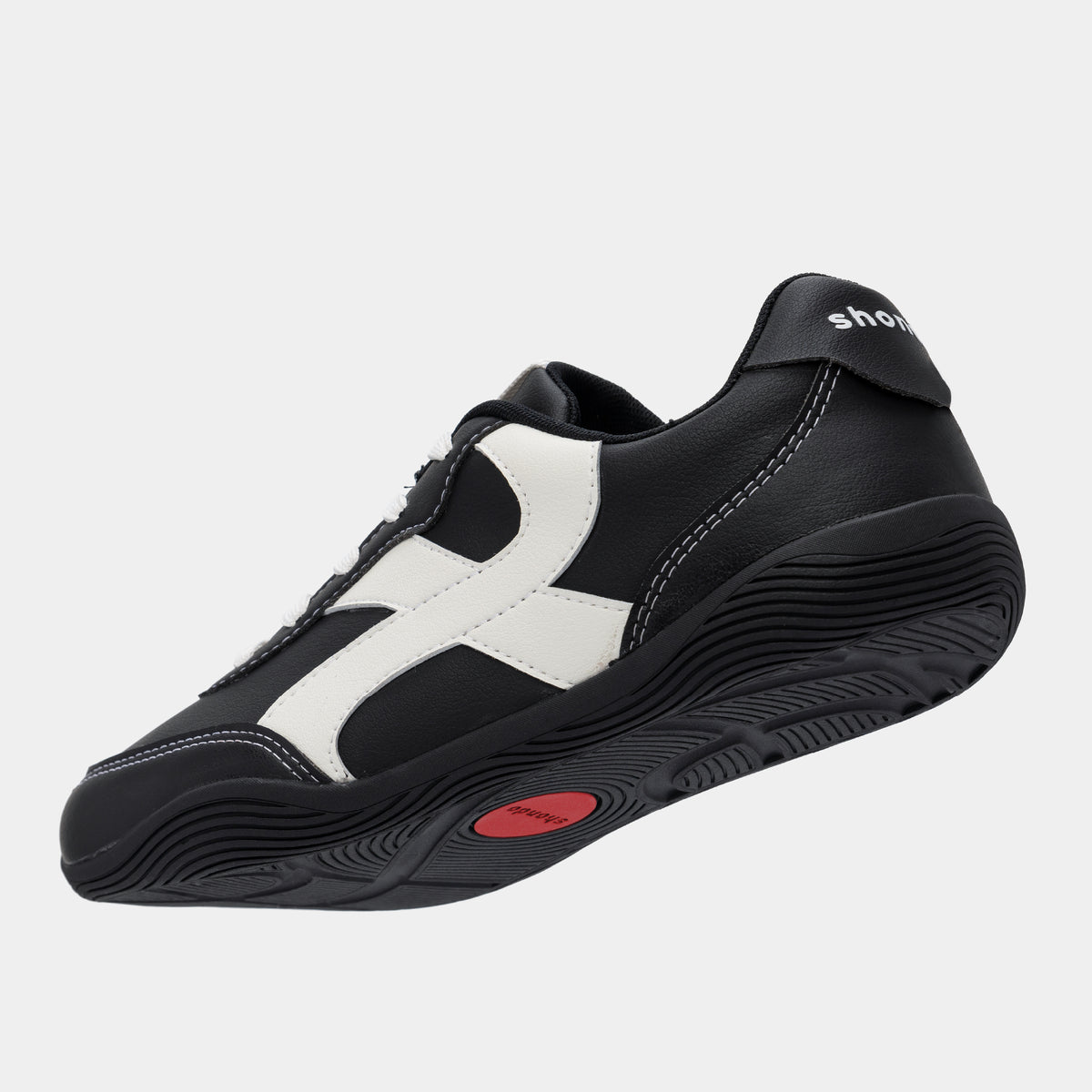 Giày Sneaker Shondo Class 7 Đế Thấp Unisex Màu Đen
