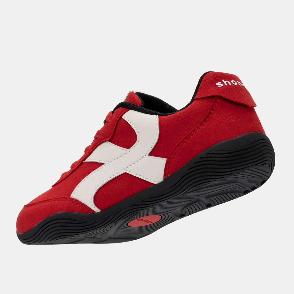 Giày Sneaker Shondo Class 7 Đế Thấp Unisex Màu Đỏ