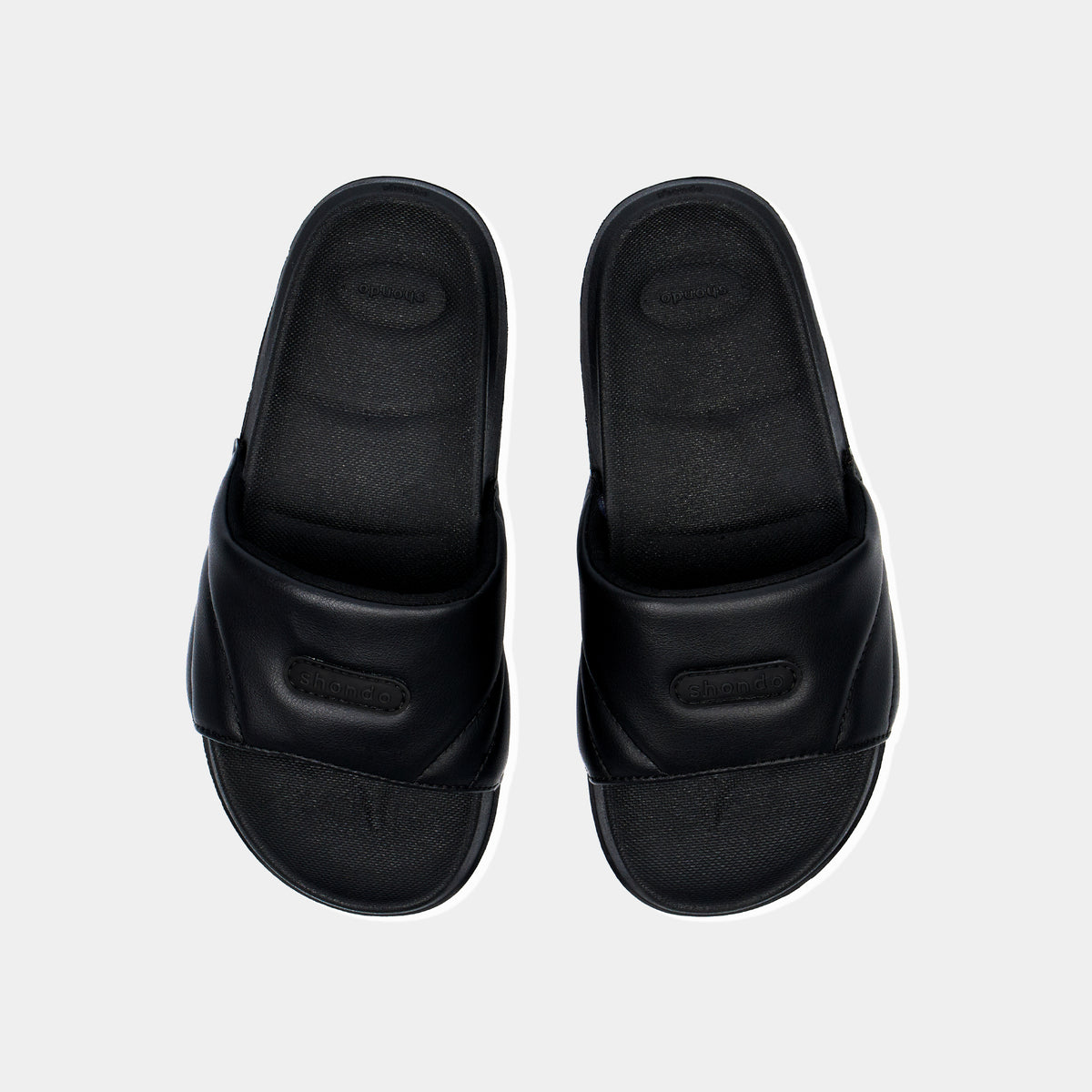 Dép Trendy 7 Quai Phồng Unisex Đen