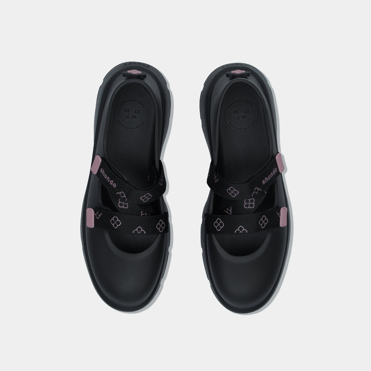Giày Sneaker ballet Dreamie Limax hoa nữ đen