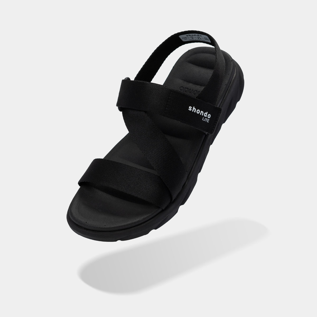 Sandal học sinh F6S Shondo Lite full đen