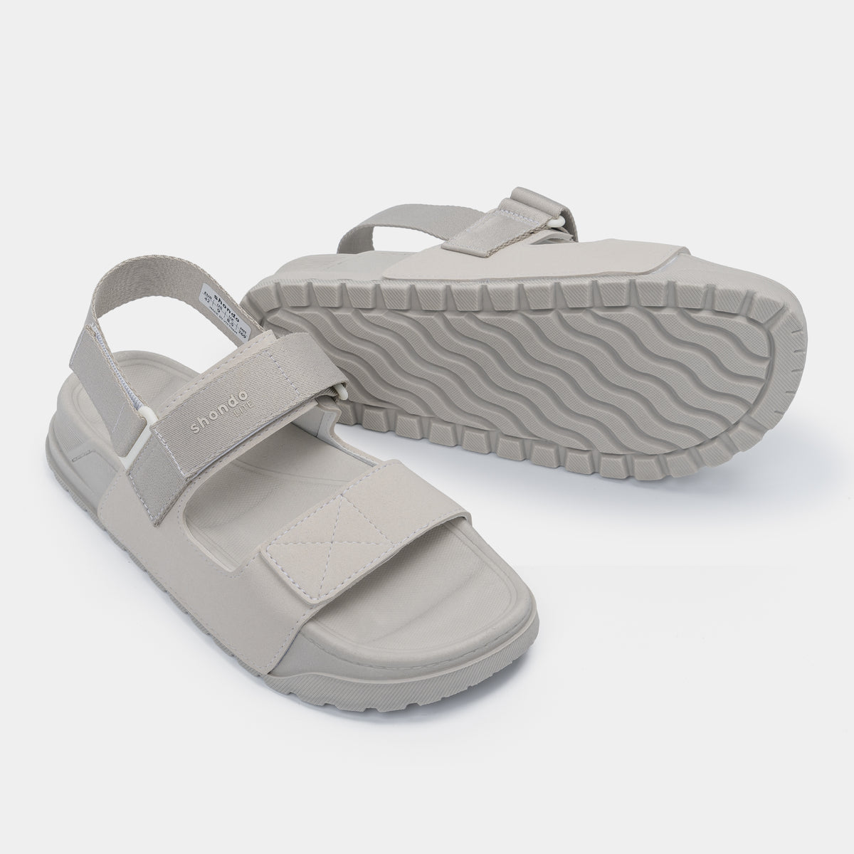 Sandal Platy 4 Lite quai ngang unisex xám