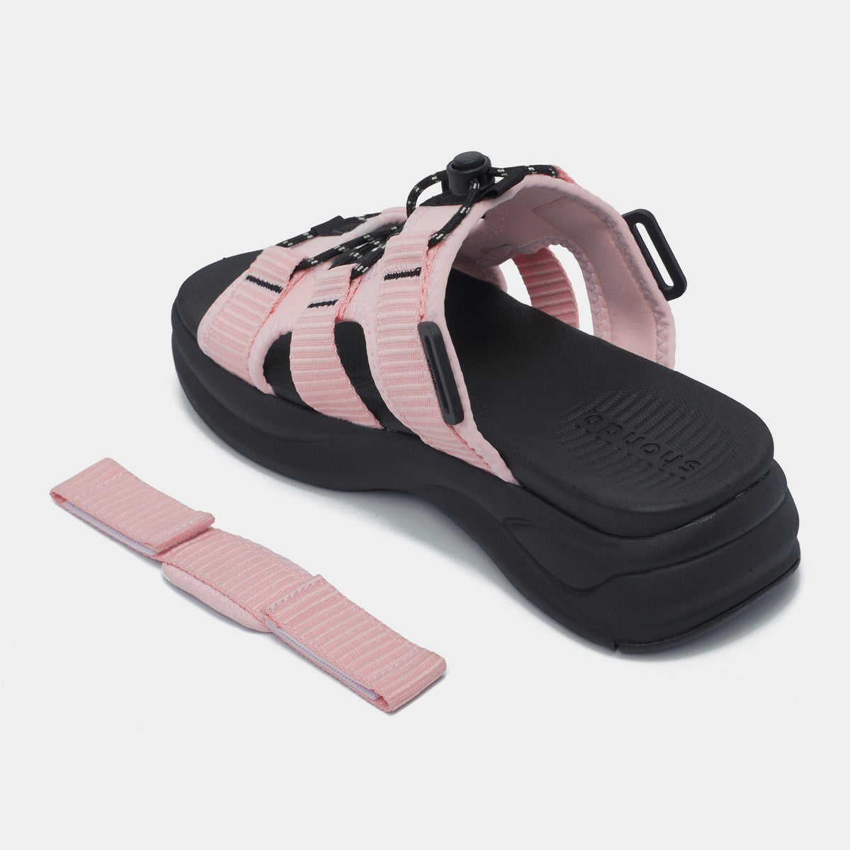 Giày Sandal F8B Hiking nữ hồng đen