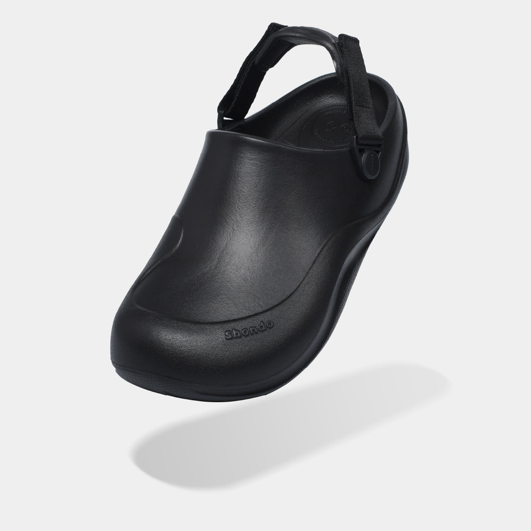 Clog SUKE nhựa đúc nam nữ đen