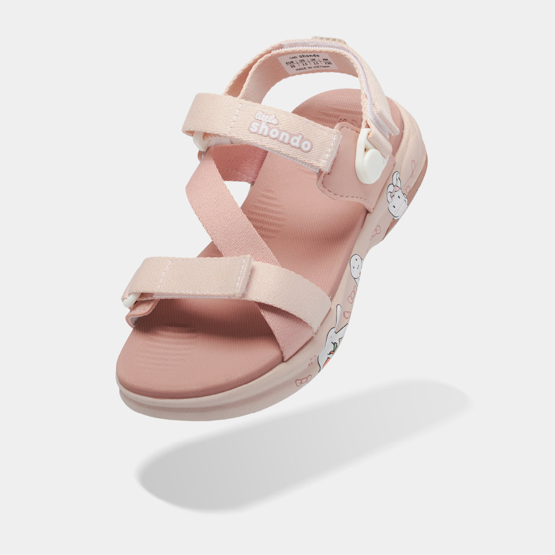 Sandal F8B T7M bé gái hồng