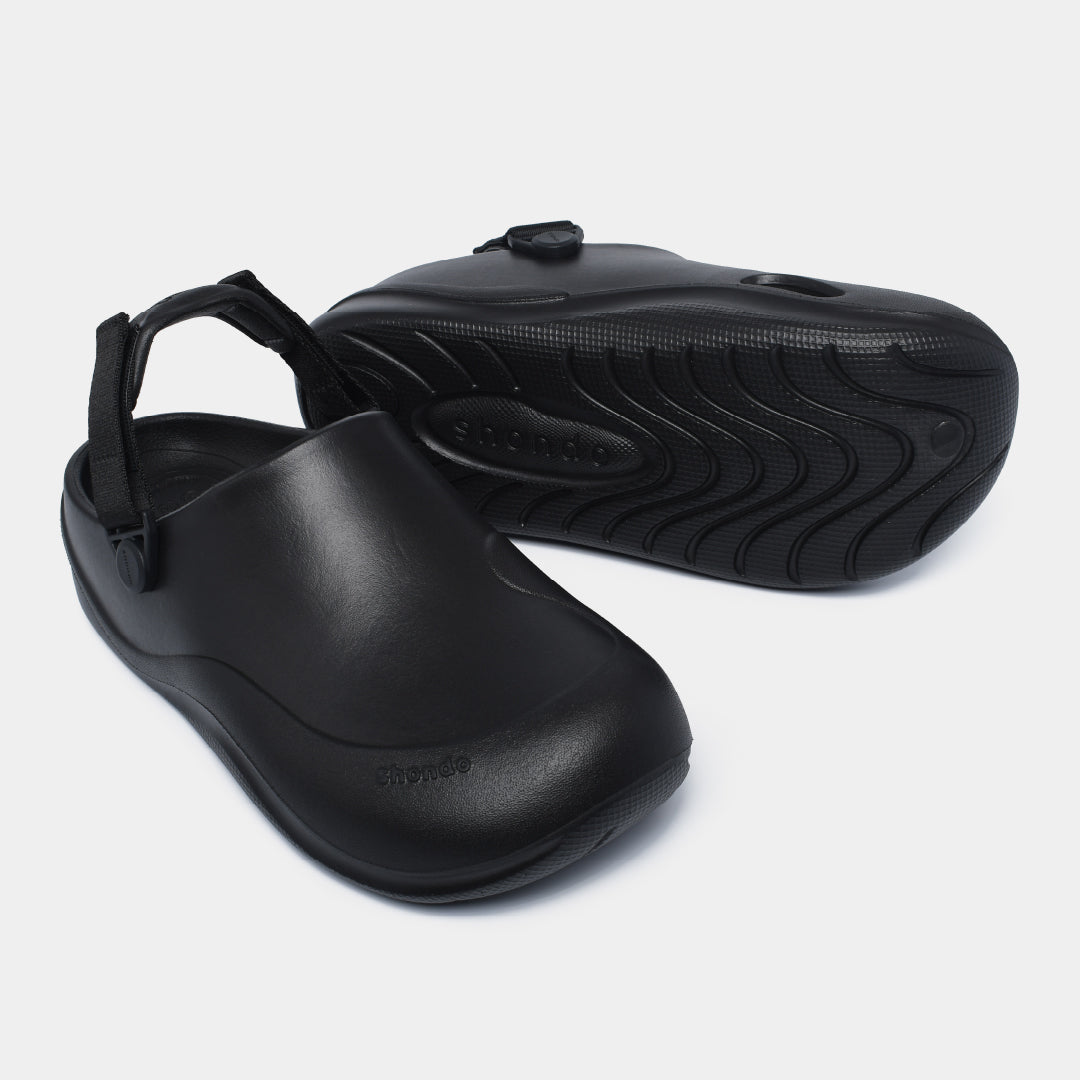 Clog SUKE nhựa đúc nam nữ đen