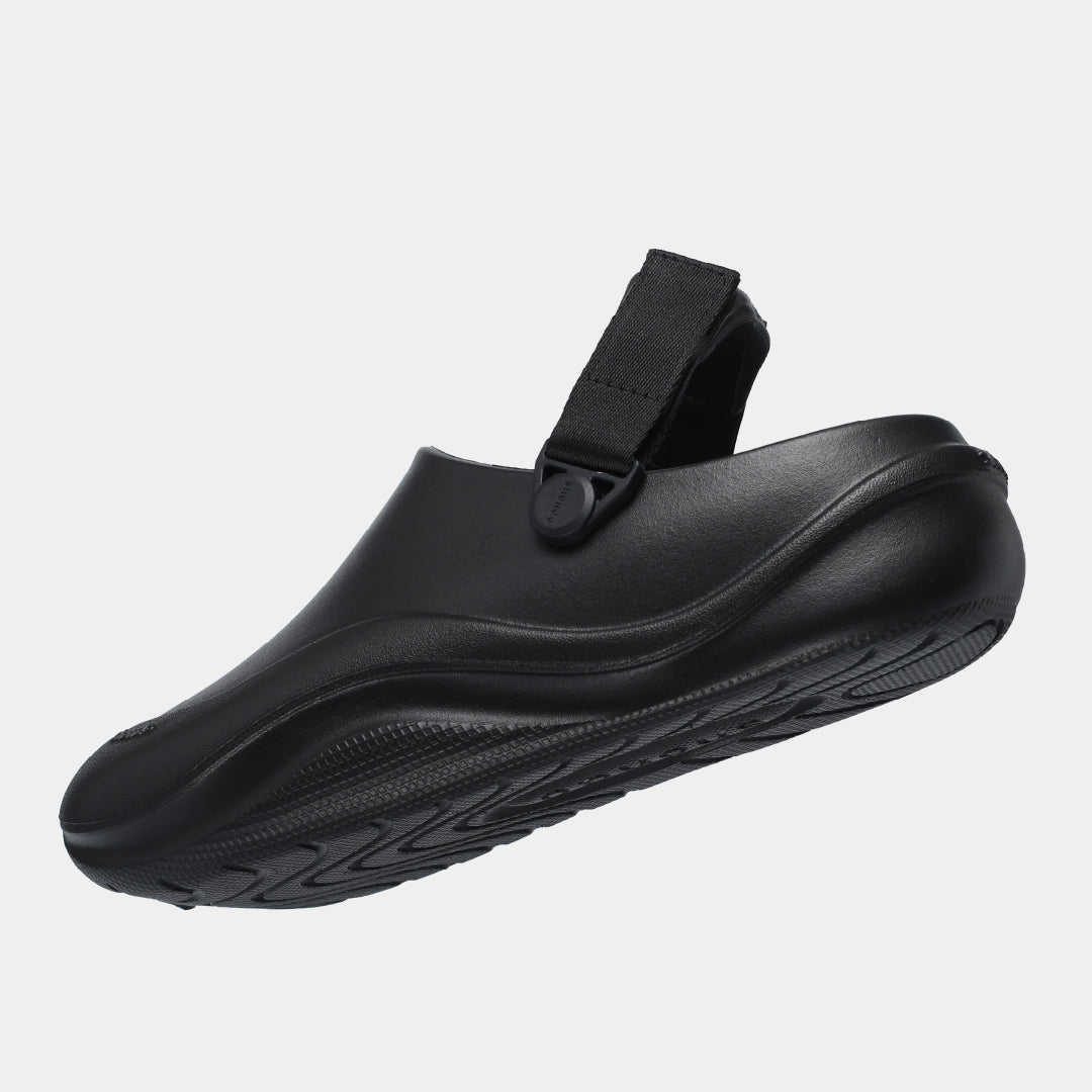 Clog SUKE nhựa đúc nam nữ đen