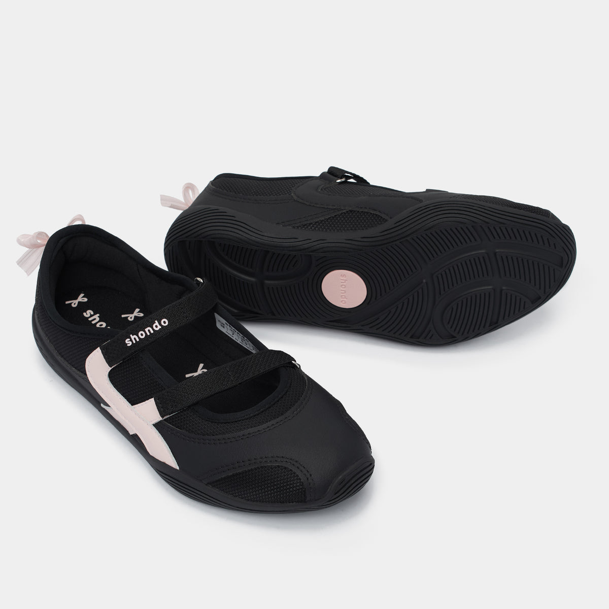 Giày Sneaker ballet Minie nơ nữ đen