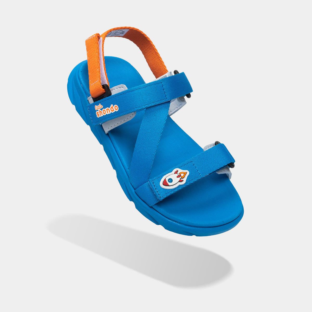 Sandal bé trai Little 6 xanh dương