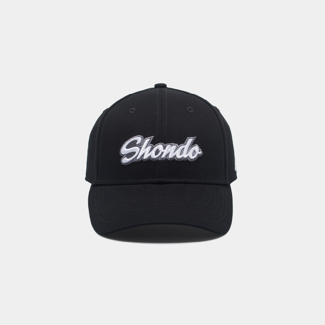 Nón lưỡi trai thêu logo Shondo đen