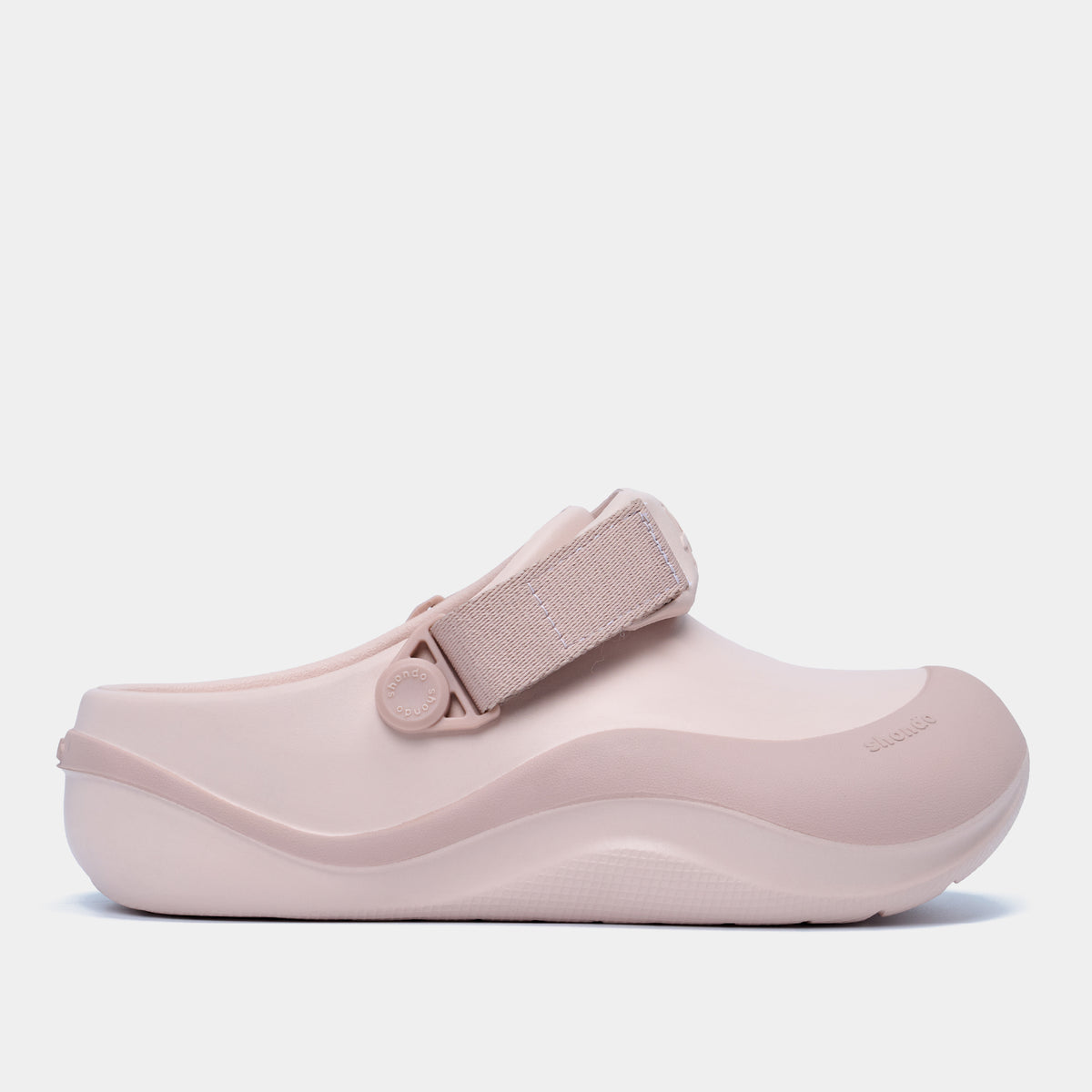 Giày Clog Suke Viền Đế Unisex Hồng