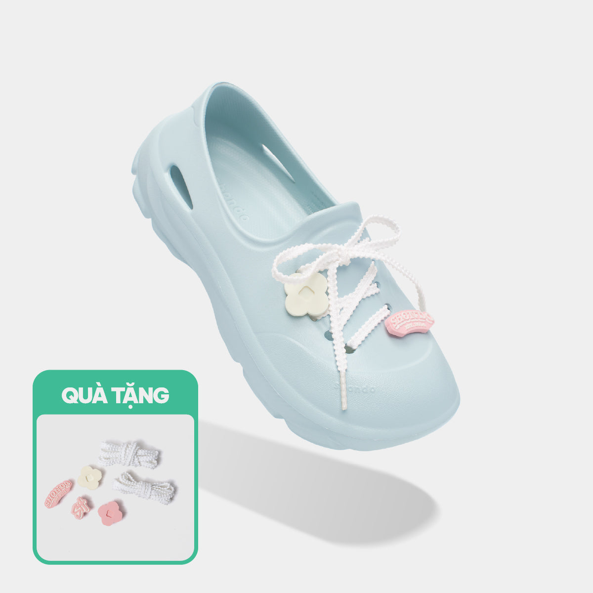 Giày Sneaker EZI Limax nữ xanh ngọc