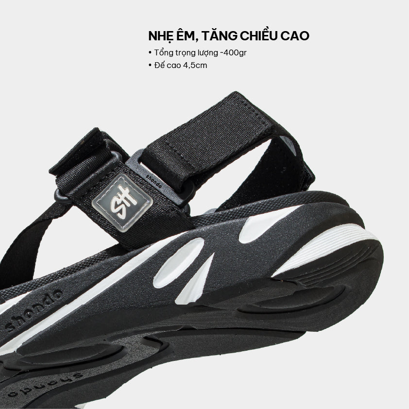 Sandals F8M đen trắng ver.2