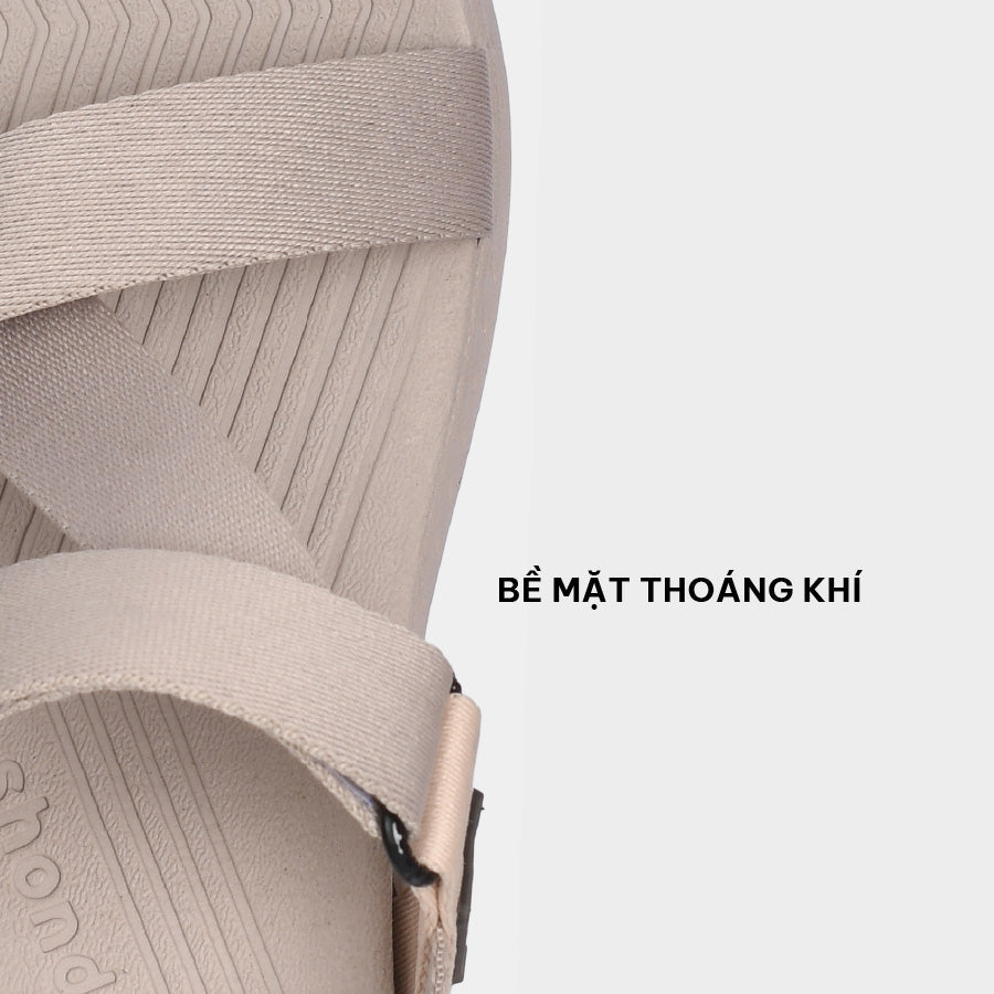 Sandal nữ F7R nâu hồng