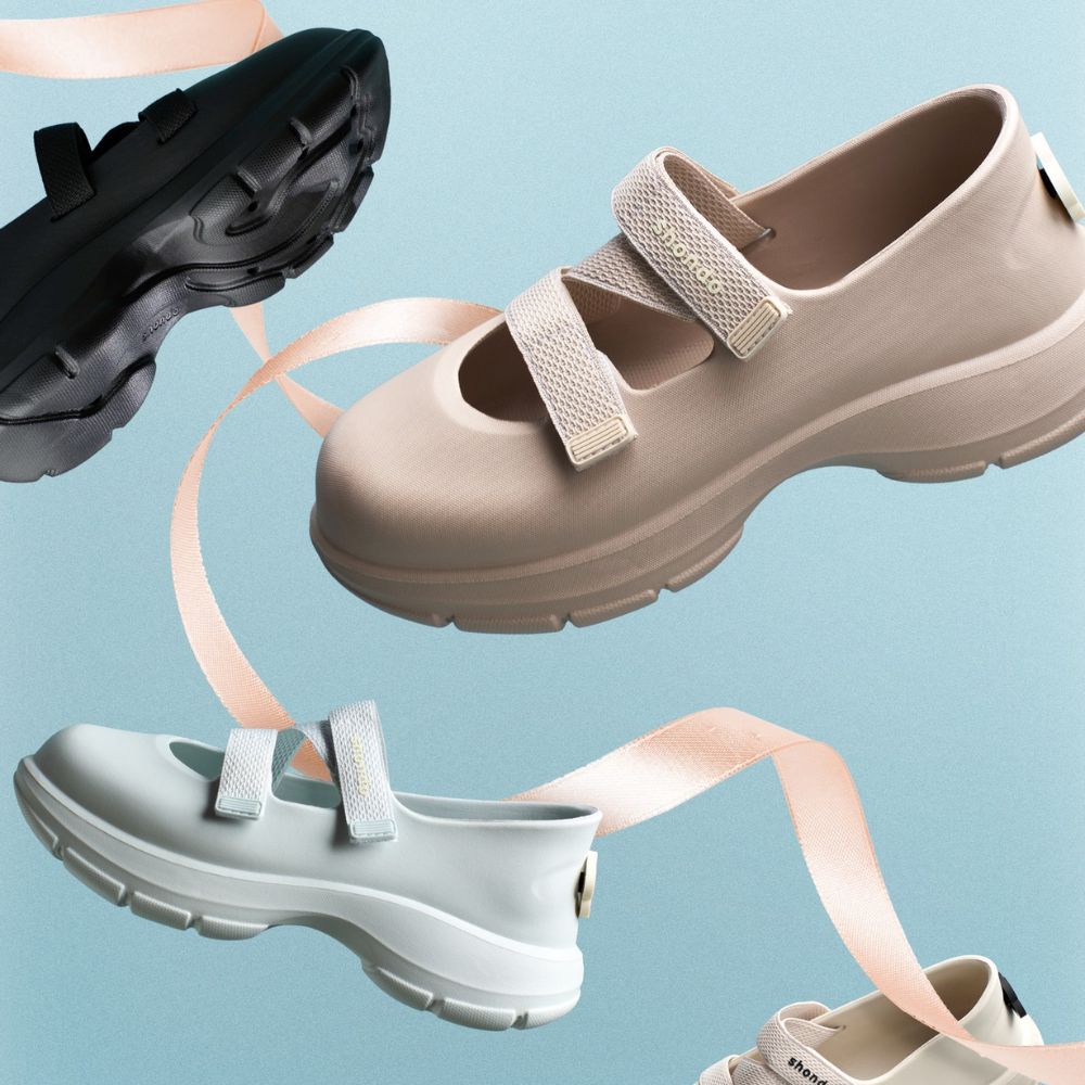 Bộ sưu tập giày ballet sneaker Shondo nhiều màu sắc bay bổng