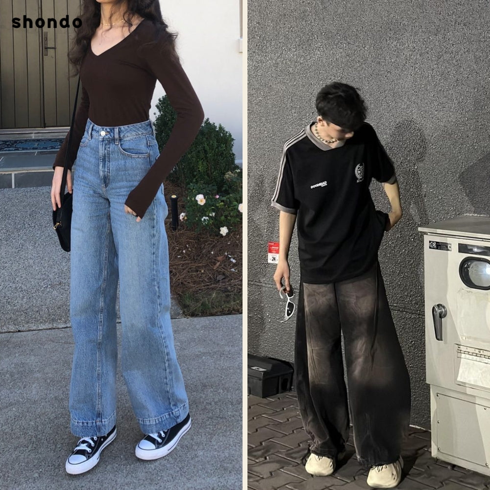 Mặc quần baggy jean đi giày gì