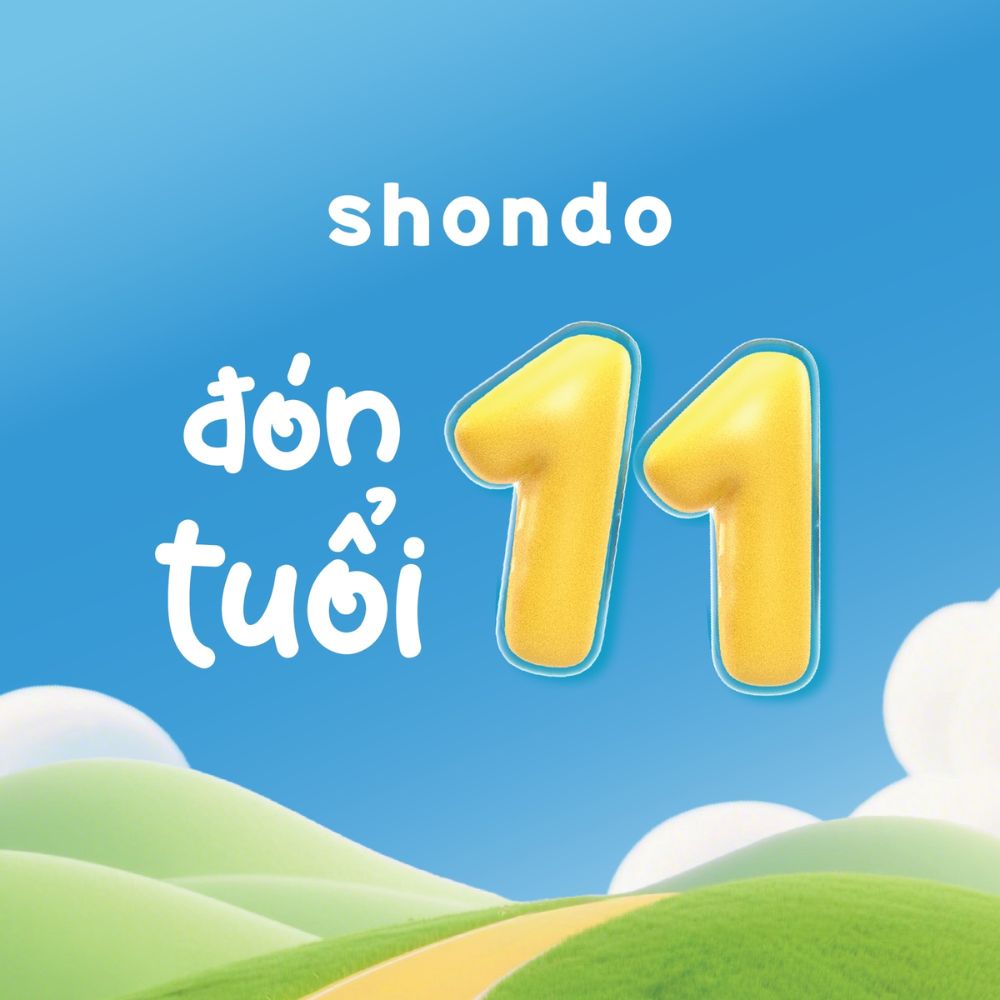 Shondo đón tuổi 11 – đánh dấu hành trình trưởng thành và phát triển cùng giới trẻ Việt
