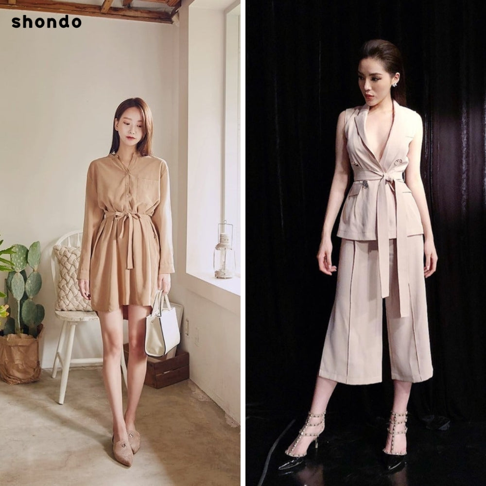 Váy màu kem mang giày màu gì để tôn da? 5+ cách phối chuẩn