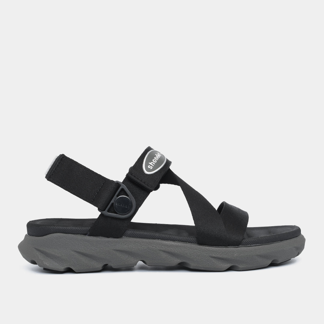 Sandal F6S quai xoay đen