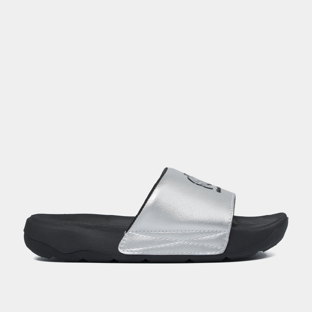 Dép Trendy 7 logo SH TPU đen metallic