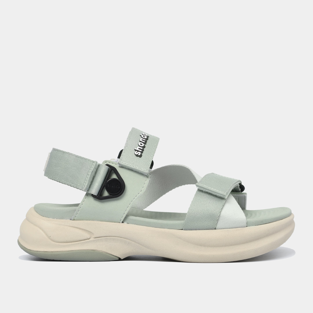 Sandal nam nữ F8B quai xoay xanh mint