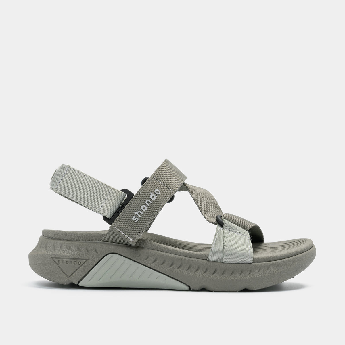 Sandal F7R quai chéo unisex rêu