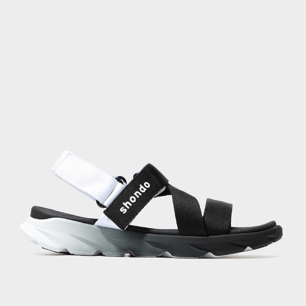 Sandal F6 Sport Ombre Đen Trắng