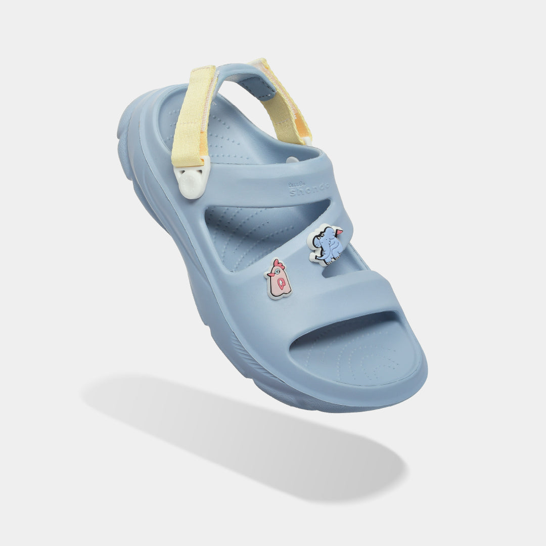 Sandal FX bé gái nhựa đúc xanh trời