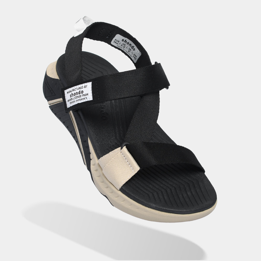 Sandals F7 racing đen be