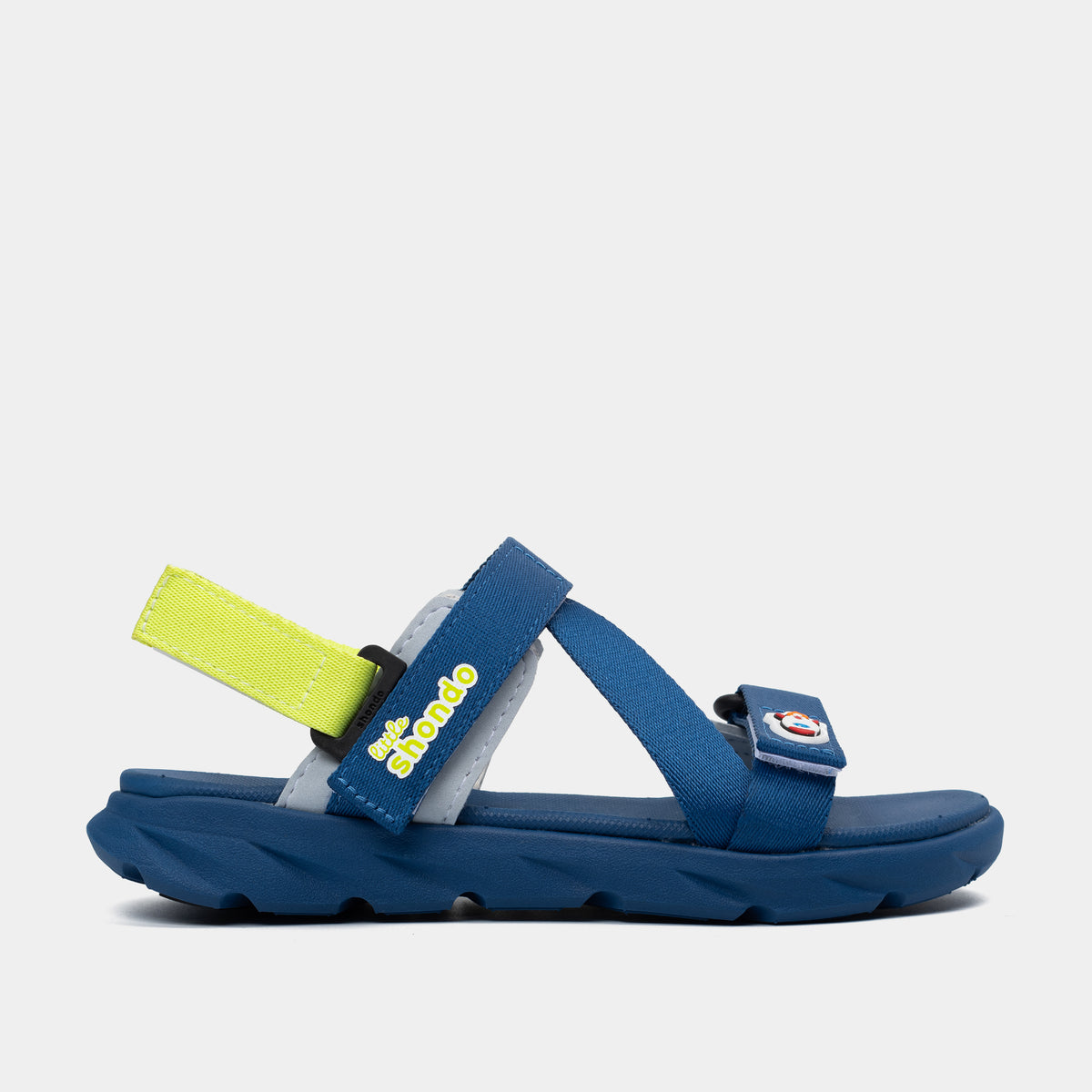 Sandal bé trai Little 6 xanh đậm