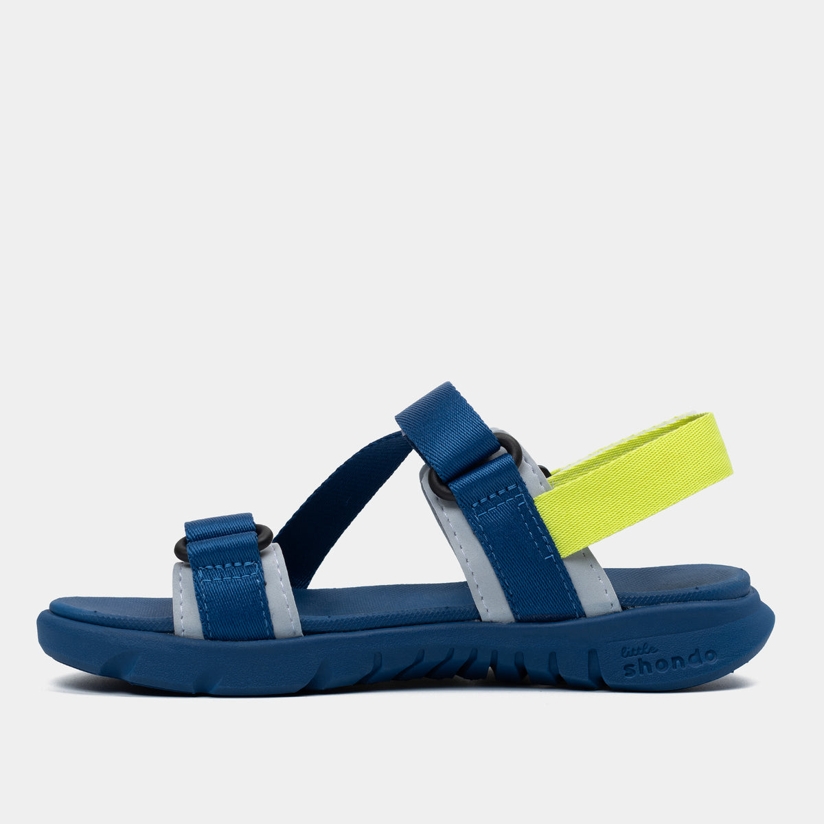 Sandal bé trai Little 6 xanh đậm