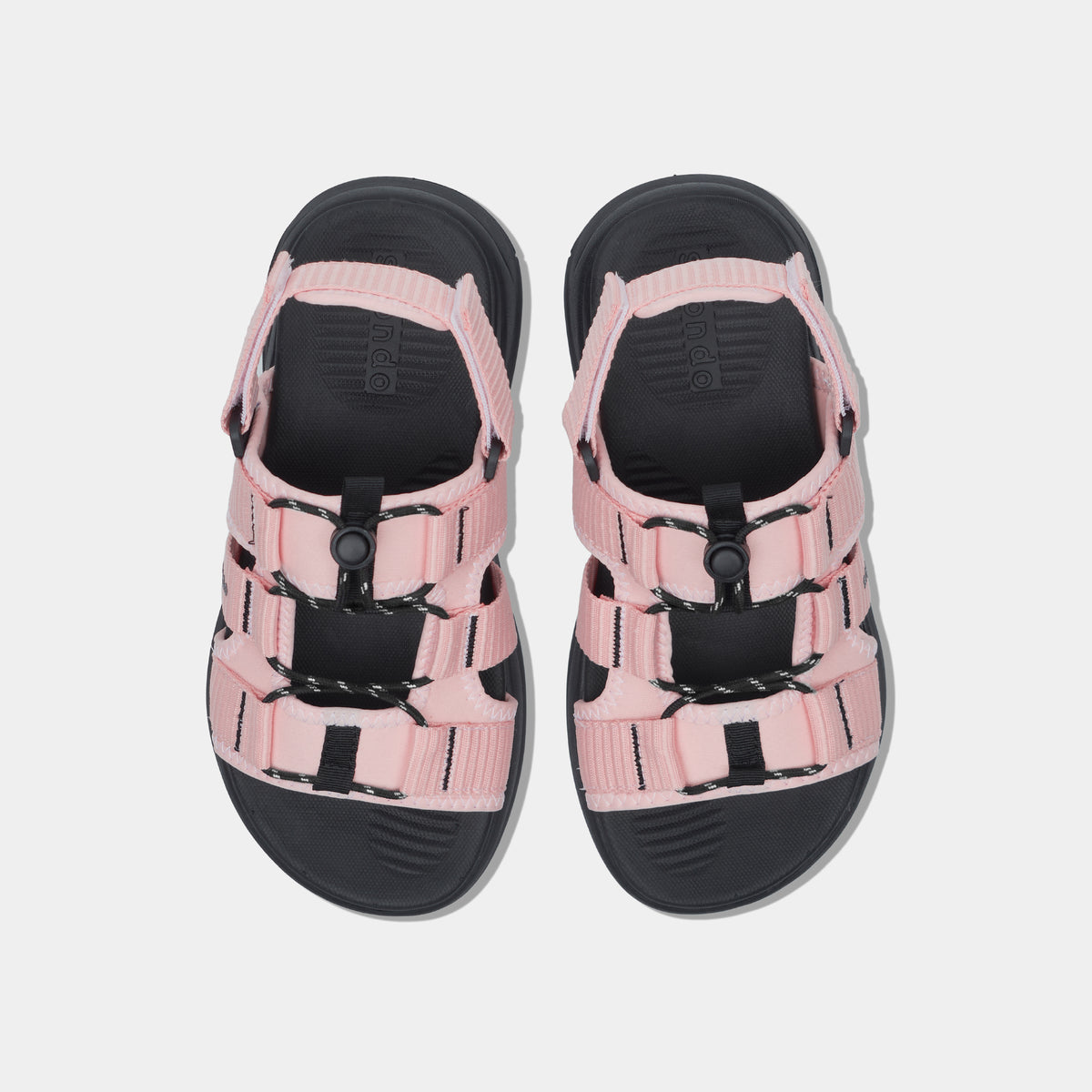 Giày Sandal F8B Hiking nữ hồng đen