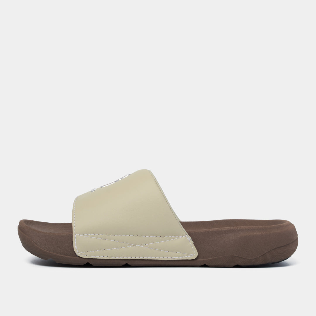 Dép Trendy 7 logo SH TPU nâu be