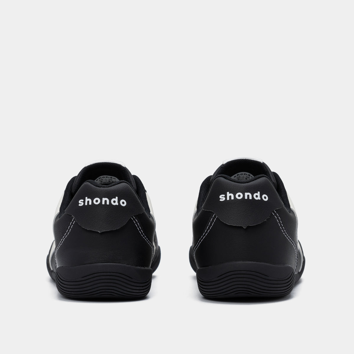 Giày Sneaker Shondo Class 7 Đế Thấp Unisex Màu Đen