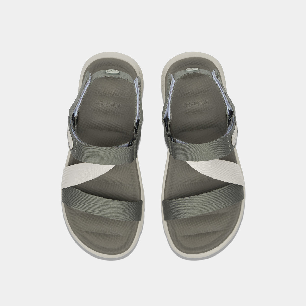 Sandal F6S Quai Chéo Unisex Rêu