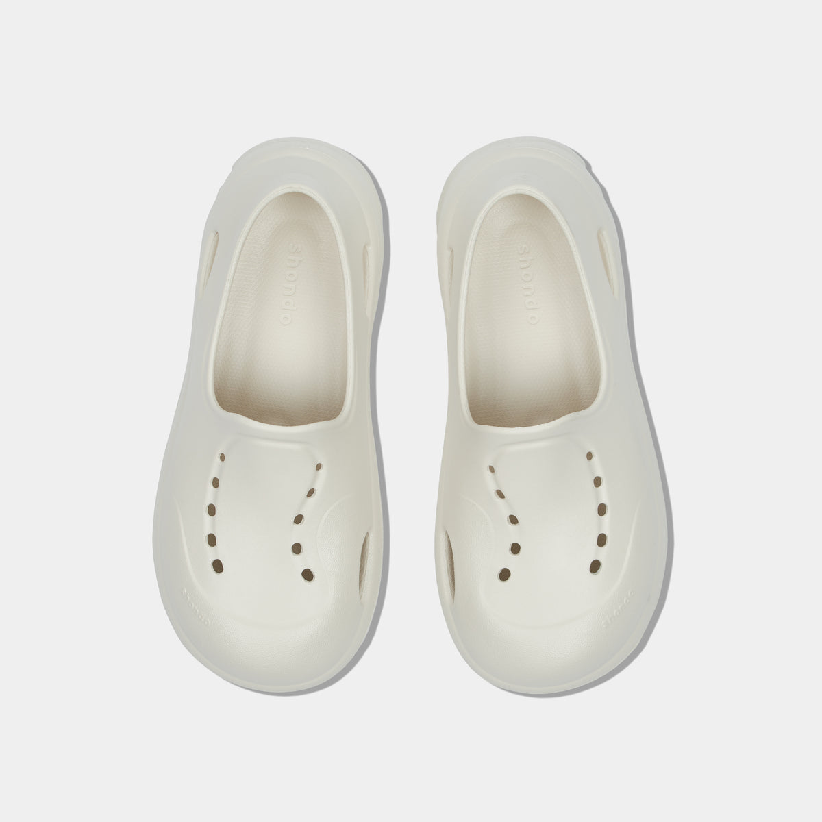 Giày Sneaker Shondo EZI Limax Unisex Màu Trắng Kem