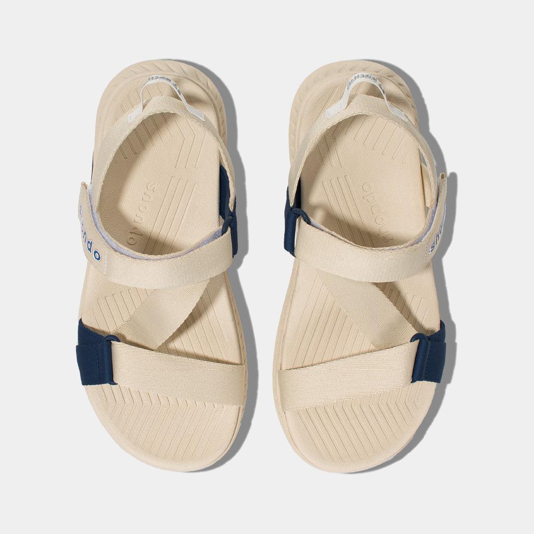 Sandals F7 racing be phối xanh dương