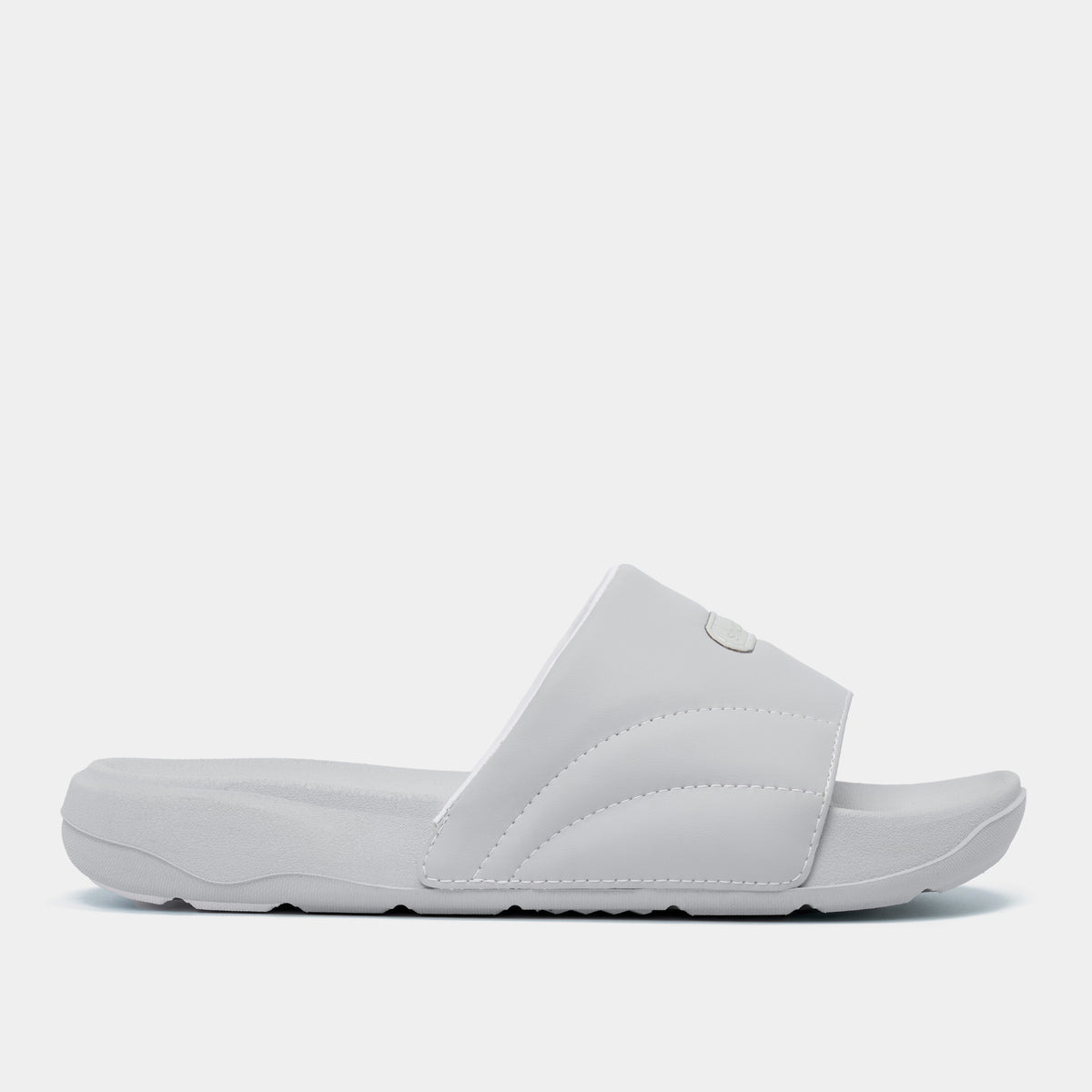 Dép Trendy 7 Quai Phồng Unisex Xám