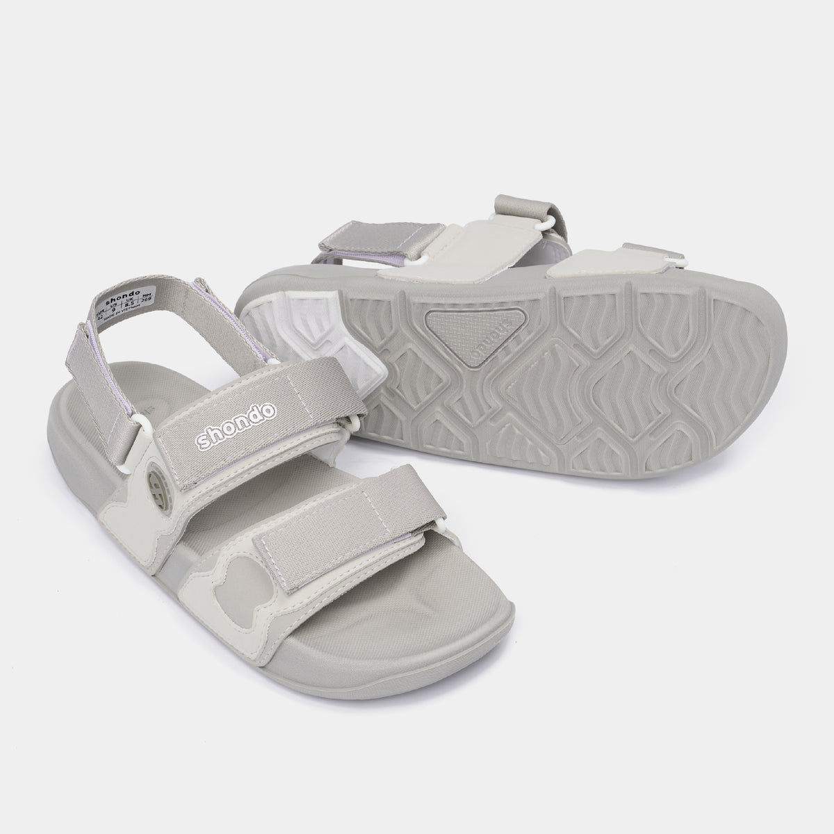 Sandal Platy 7 Quai Ngang Unisex Xám
