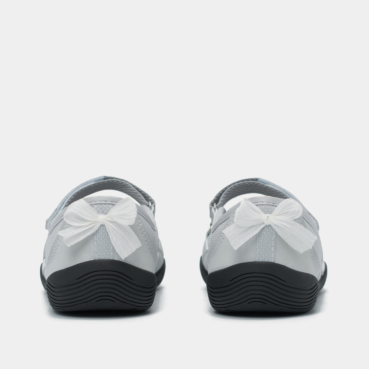 Giày Sneaker ballet Minie nơ nữ xám xanh