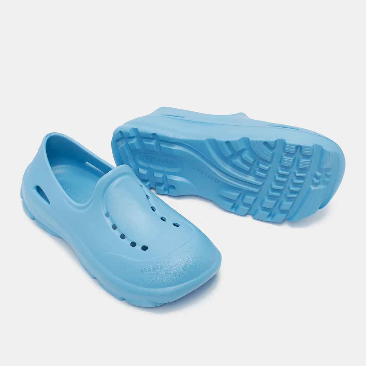 Giày Sneaker Shondo EZI Limax Nữ Màu Xanh Dương