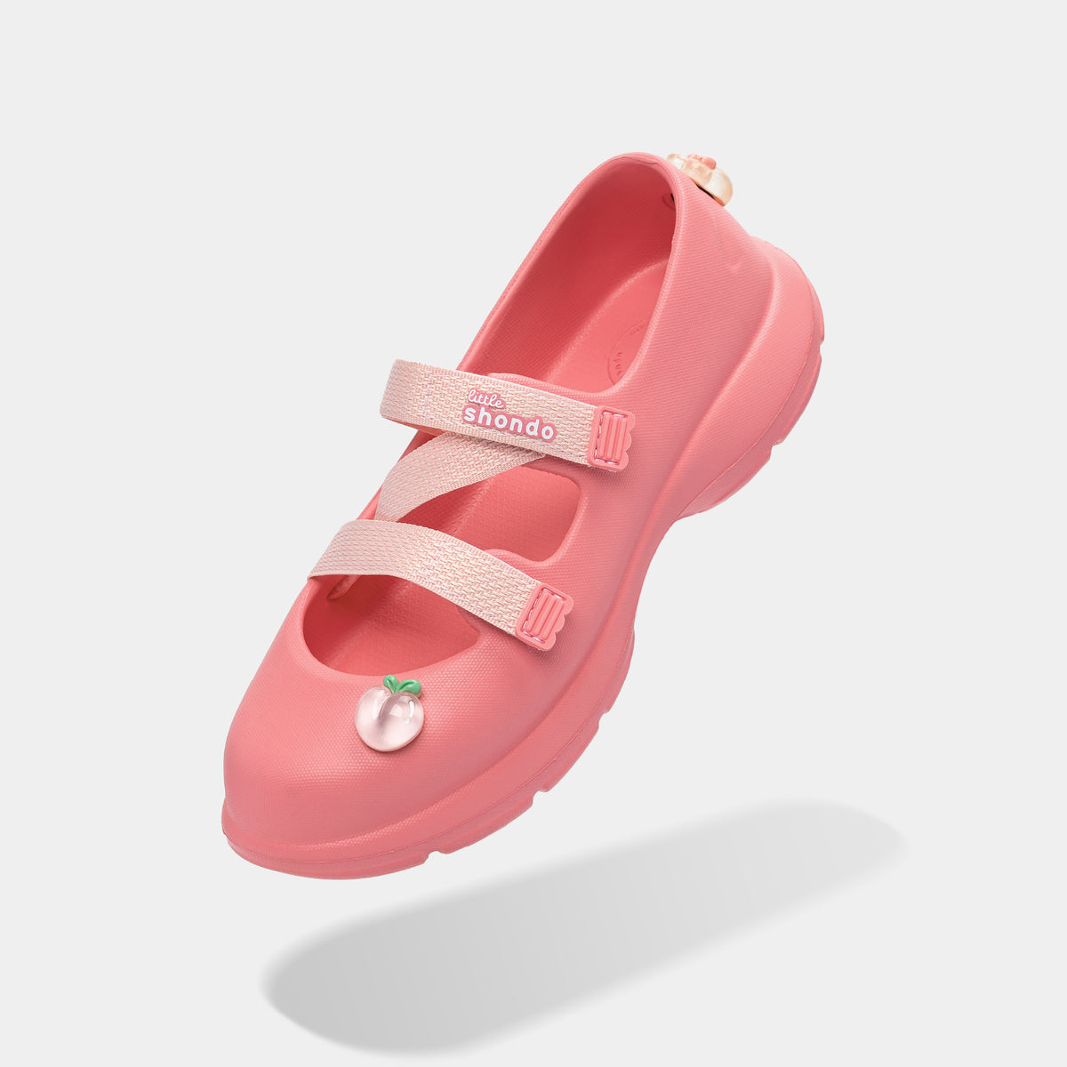 Giày ballet sneaker bé gái Little Dreamie hồng đậm