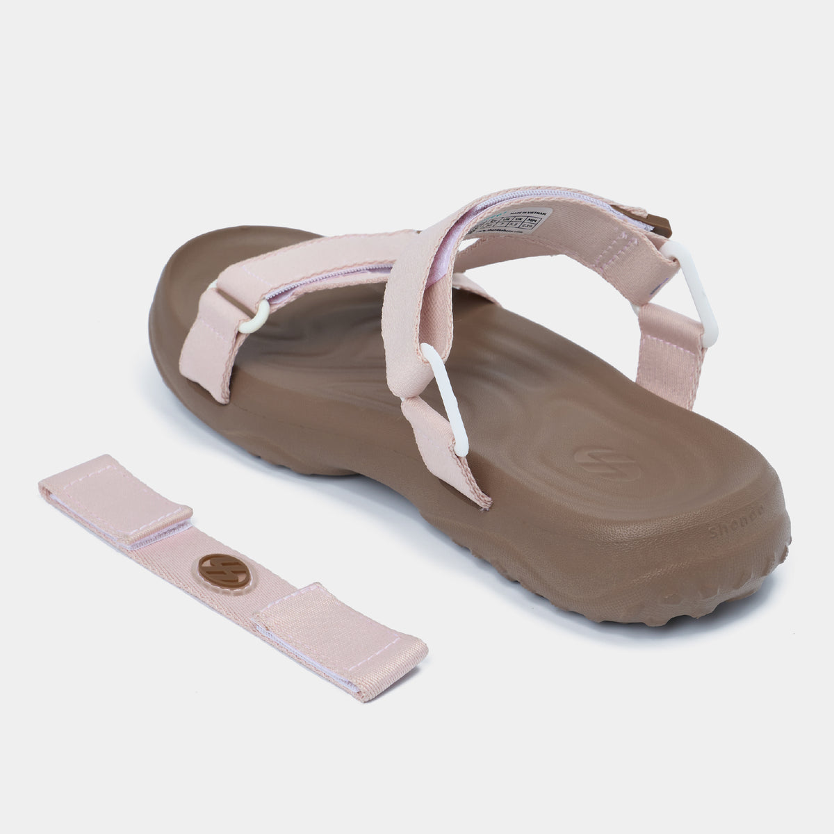 Sandal F11 Quai Chéo Nữ Hồng