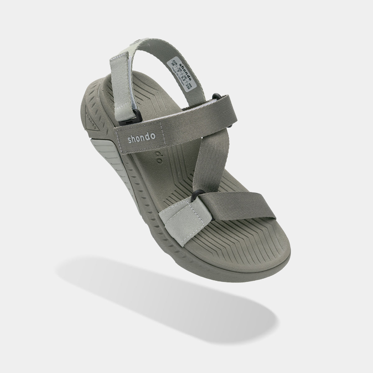 Sandal F7R quai chéo unisex rêu