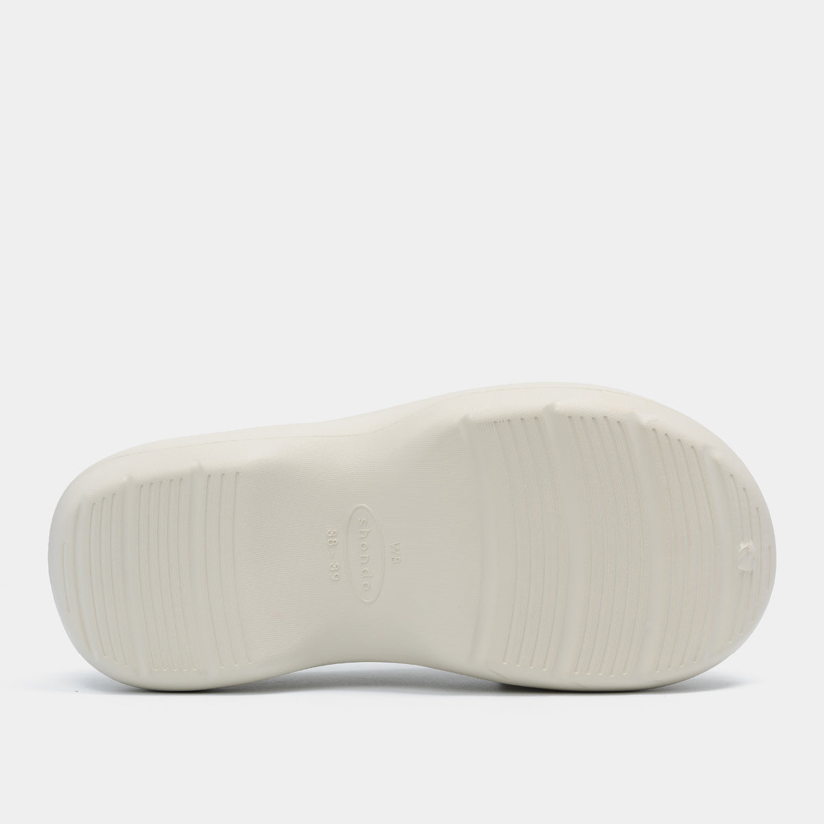 Clog MULE CHIC Limax đế cao nữ trắng kem