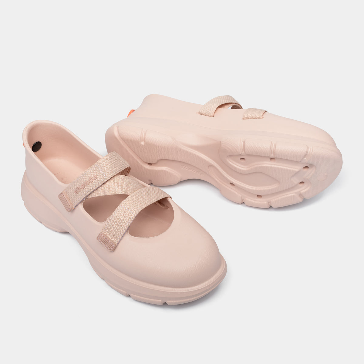 Giày ballet sneaker nữ Dreamie hồng nhạt